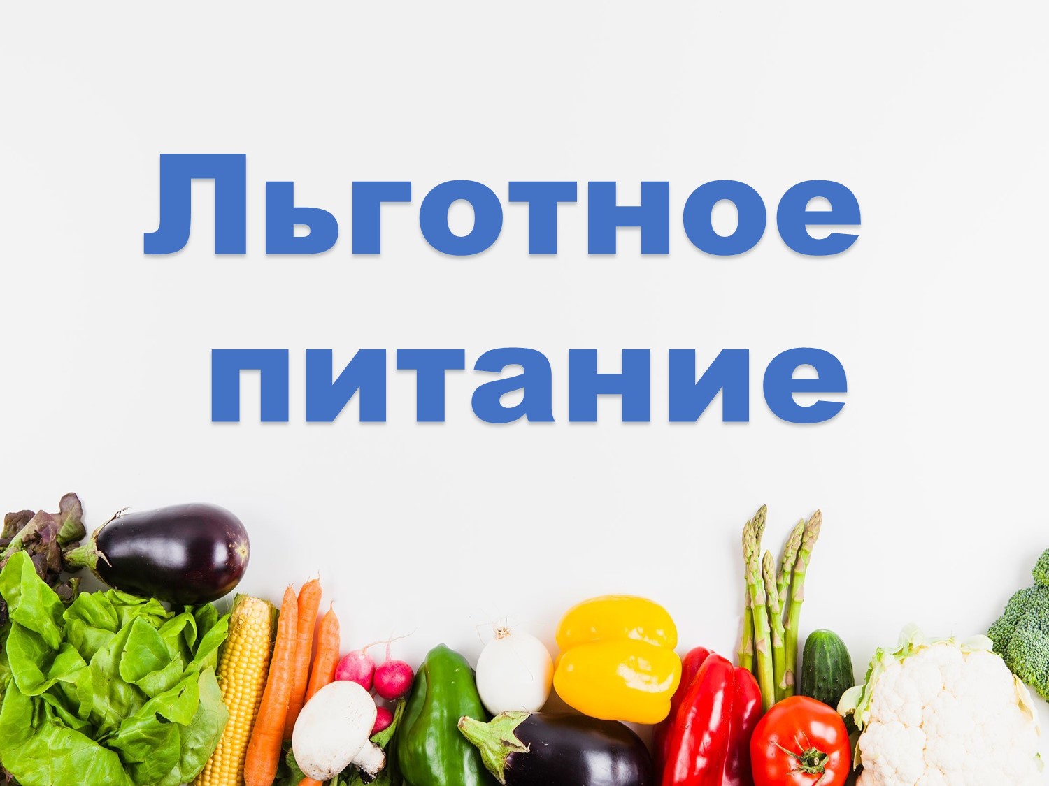 Льготное питание обучающихся.